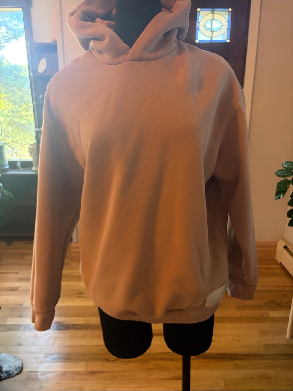 Vuori Cozy Cowl Hoodie Sweater - Dusty Rose